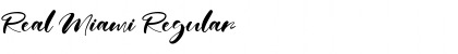 Download Real Miami Font