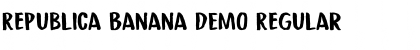 Republica Banana DEMO Regular Font