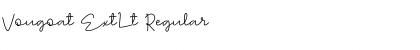 Download Vougoat ExtLt Font