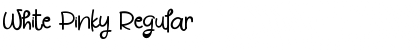 White Pinky Font White Pinky Font