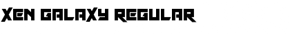Xen Galaxy Regular Font
