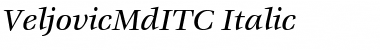 VeljovicMdITC Italic