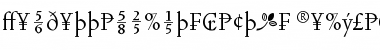 VendettaLightFractTF Regular Font