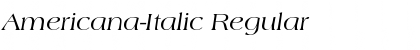 Download Americana-Italic Font Download Americana-Italic Font
