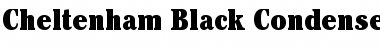 Cheltenham Black Condensed SSi Black Condensed