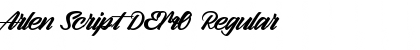 Download Arlen Script DEMO Font Download Arlen Script DEMO Font