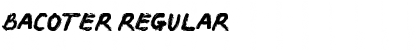 Download BACOTER Font Download BACOTER Font