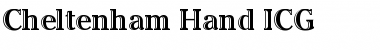 Cheltenham Hand ICG Regular Font