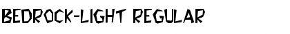 Bedrock-Light Regular Font