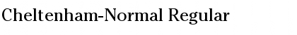Cheltenham-Normal Regular Font