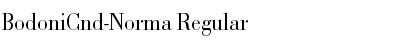 BodoniCnd-Norma Regular Font