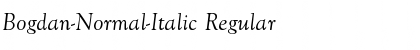 Download Bogdan-Normal-Italic Font Download Bogdan-Normal-Italic Font