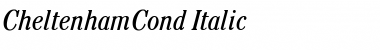 CheltenhamCond Italic