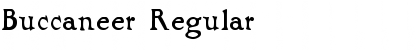 Buccaneer Regular Font