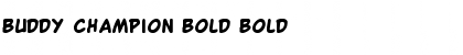 Download Buddy Champion Bold Font