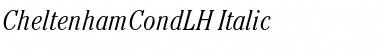 CheltenhamCondLH Italic