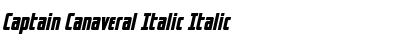 Captain Canaveral Italic Italic