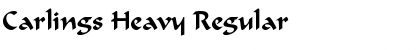 Download Carlings Heavy Font Download Carlings Heavy Font