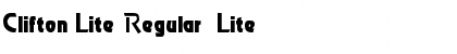 Download Clifton Lite Font Download Clifton Lite Font