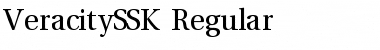 VeracitySSK Regular Font