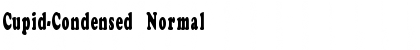Cupid-Condensed Font Cupid-Condensed Font