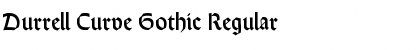 Durrell Curve Gothic Regular Font