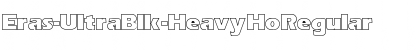 Eras-UltraBlk-Heavy Ho Font