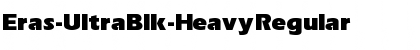 Download Eras-UltraBlk-Heavy Font