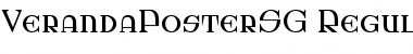 Download VerandaPosterSG Font