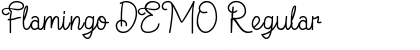 Download Flamingo DEMO Font Download Flamingo DEMO Font
