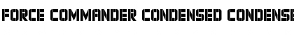 Force Commander Condensed Font