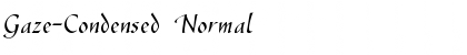 Gaze-Condensed Normal