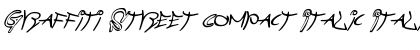 Download Graffiti Street Compact Italic Font