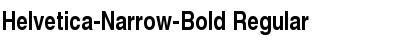 Download Helvetica-Narrow-Bold Font