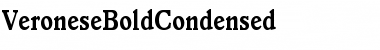 VeroneseBoldCondensed Font