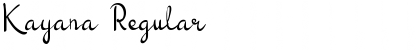 Download Kayana Font