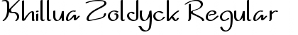 Download Khillua Zoldyck Font Download Khillua Zoldyck Font