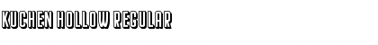 Download Kuchen Hollow Font