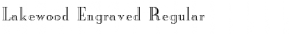 Download Lakewood Engraved Font