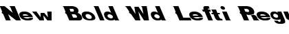 Download New Bold Wd Lefti Font Download New Bold Wd Lefti Font