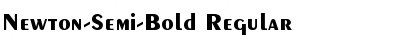 Newton-Semi-Bold Regular Font