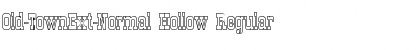 Download Old-TownExt-Normal Hollow Font
