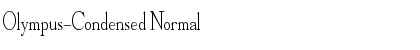 Olympus-Condensed Normal