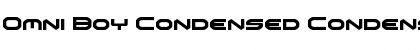 Omni Boy Condensed Font