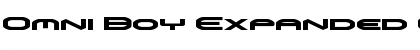 Omni Boy Expanded Expanded Font