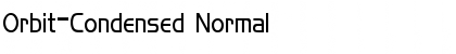 Orbit-Condensed Normal
