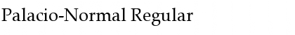 Download Palacio-Normal Font