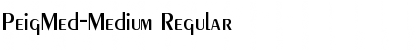 Download PeigMed-Medium Font Download PeigMed-Medium Font
