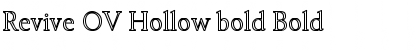 Revive OV Hollow bold Font