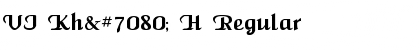 Download VI Khᮨ H Font Download VI Khᮨ H Font